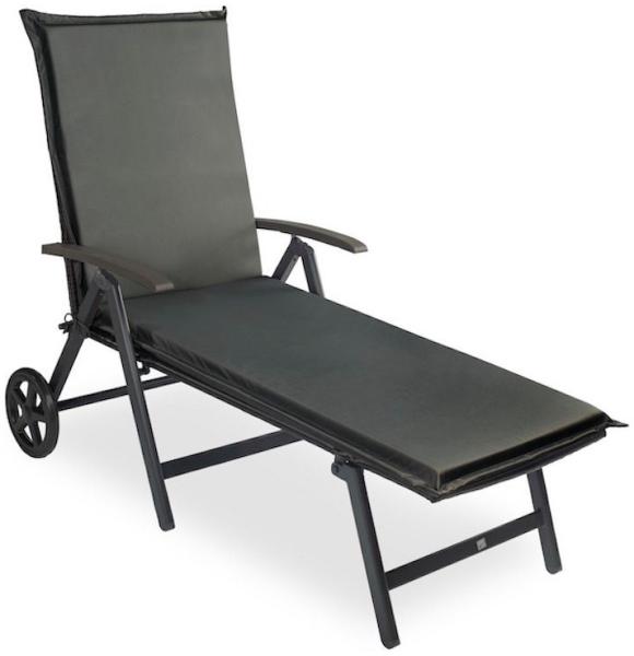 sunnypillow Liegenauflage 190 x 60 cm, 1 Stück Anthrazit