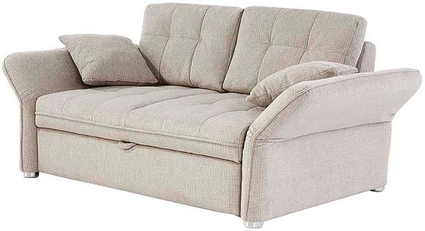 Jockenhöfer Gruppe Schlafsofa Leon, B: 147 - 187 cm, Liegefl. 120 - 160x200 cm, Breite wählbar, mit Bettfunktion & Zierkissen, in 3 Breiten
