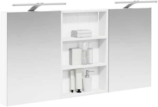 vidaXL Badezimmerschrank-Set 3 pcs 120 x 10,5 x 60,5 cm Holzwerkstoff 3403736 Bild 3