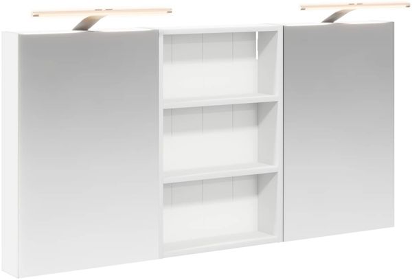 vidaXL Badezimmerschrank-Set 3 pcs 120 x 10,5 x 60,5 cm Holzwerkstoff 3403736 Bild 2