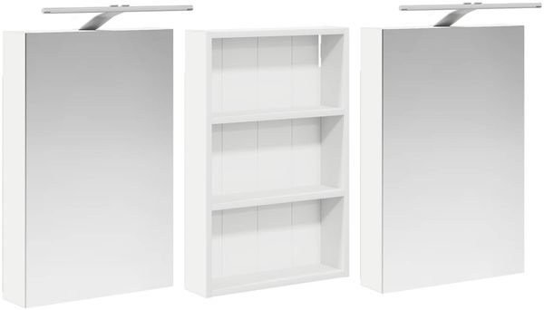 vidaXL Badezimmerschrank-Set 3 pcs 120 x 10,5 x 60,5 cm Holzwerkstoff 3403736 Bild 5