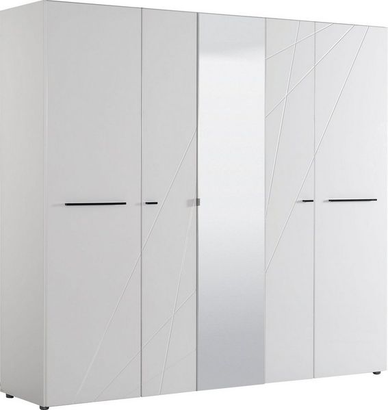 INOSIGN Kleiderschrank Ksanti hochglänzende Front, mit Spiegel