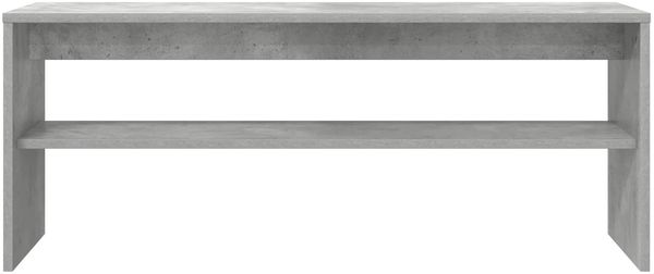 vidaXL TV-Schränk Beton Grau 100 x 30 x 40 cm Holzwerkstoff 8000335 Bild 5