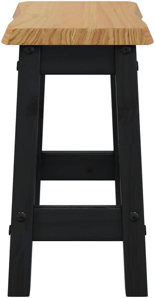 VidaXL Barhocker EKAI 2 pcs Schwarz 40 x 29 x 45,5 cm 42037011 Bild 5
