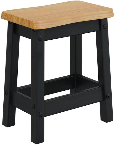 VidaXL Barhocker EKAI 2 pcs Schwarz 40 x 29 x 45,5 cm 42037011 Bild 3