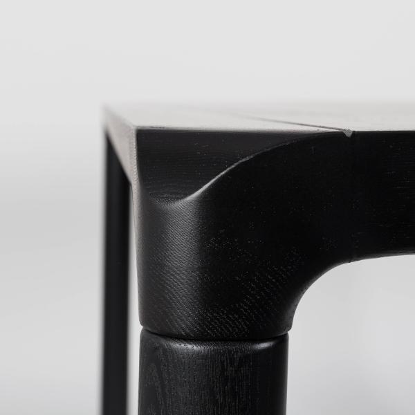 Design Esstisch STORM BLACK 180 x 90 cm von Zuiver Esche lackiert Bild 6