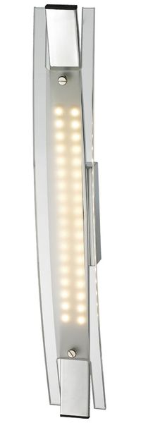 Elegante LED Wandlampe aus Chrom