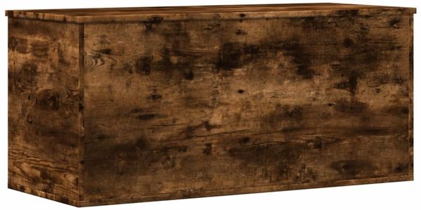 vidaXL Truhe Räuchereiche 100x42x46 cm Holzwerkstoff 840664 Bild 6
