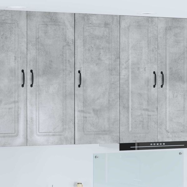 vidaXL Geschirrspülerfront Kalmar Beton Grau 40 x 31 x 100 cm 884767