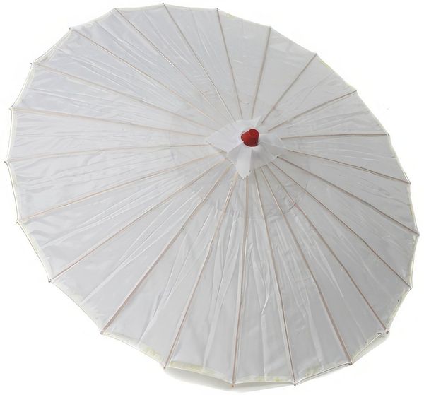 Yudu Sonnenschirm Asia Schirm Dekoschirm Fengshui Stoff Holz ohne Motiven
