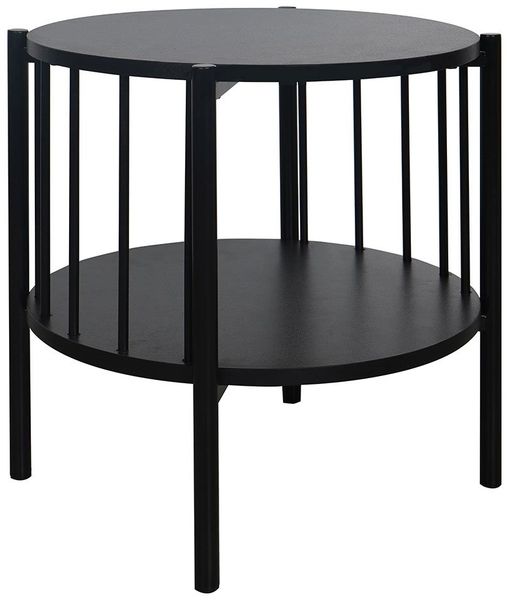 Beistelltisch Franka / 300.001750, Schwarz, 44 x 44 x 44 cm