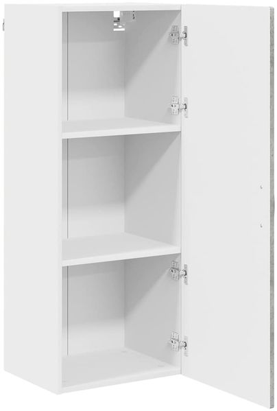 vidaXL Wandschrank PORTO Beton Grau 40 x 31 x 100 cm Holzwerkstoff 885468 Bild 5