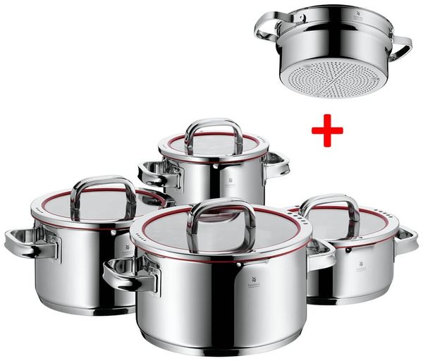 WMF Topfset Function 4 4-teilig mit GRATIS Dämpfer