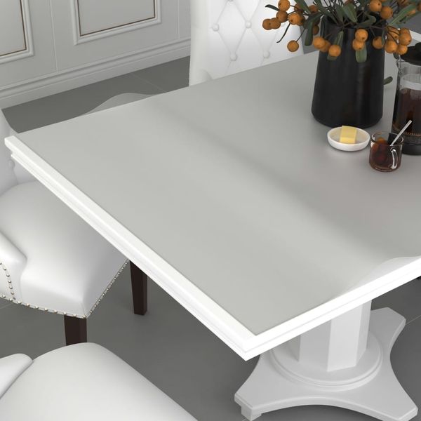 vidaXL Tischfolie Matt 100x90 cm 1,6 mm PVC 288260