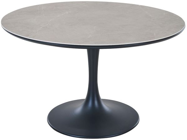 Gartentisch MONDO Latea, Aluminium, Grau, 120 x 74 x 120 cm