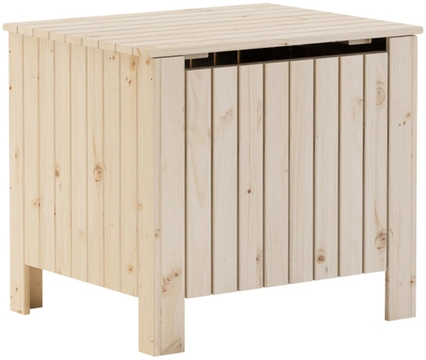 vidaXL Truhe mit Deckel RANA 60x49x54 cm Massivholz Kiefer 4002327