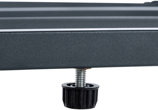 DELUKE® Kaminholzregal aussen mit Abdeckung HEOD - für Feuerholz Brennholzregal aussen Kaminholzunterstand Kaminholzständer draussen Feuerholzregal aussen, 70x130x185, Aluminium, Mit Plane Bild 8