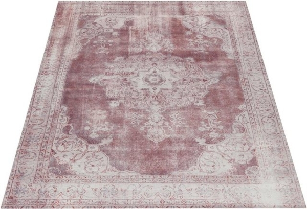 Leonique Teppich Rayan, rechteckig, Höhe: 9 mm, Orient-Design, Vintage, Kurzflor, Teppich mit Bordüre Bild 4