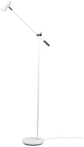BELID Leuchten No. 375336 Stehleuchte Cato Weiss GU4 134cm dimmbar