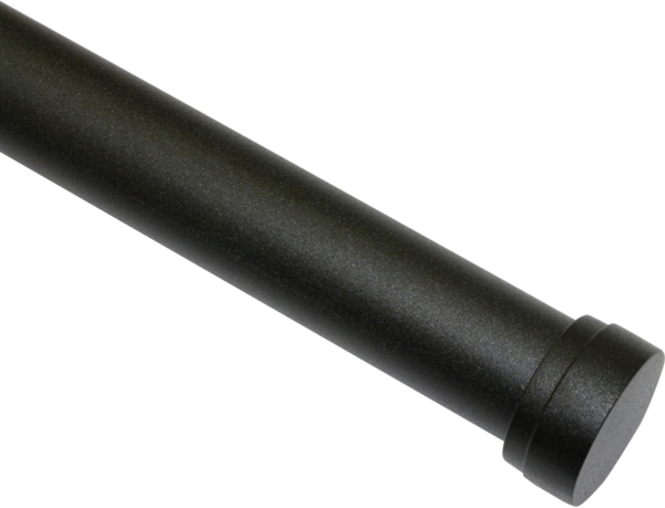 Gardinia Gardinenstange Industrial Home Ø 25 mm schwarz 240 cm