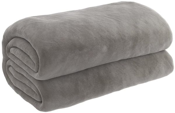 vidaXL Gewichtsdecke Stoff, 1x Gewichtsdecke, 1x Bezug, Grau, 200x230 cm, Baumwolle, 13 kg Bild 2