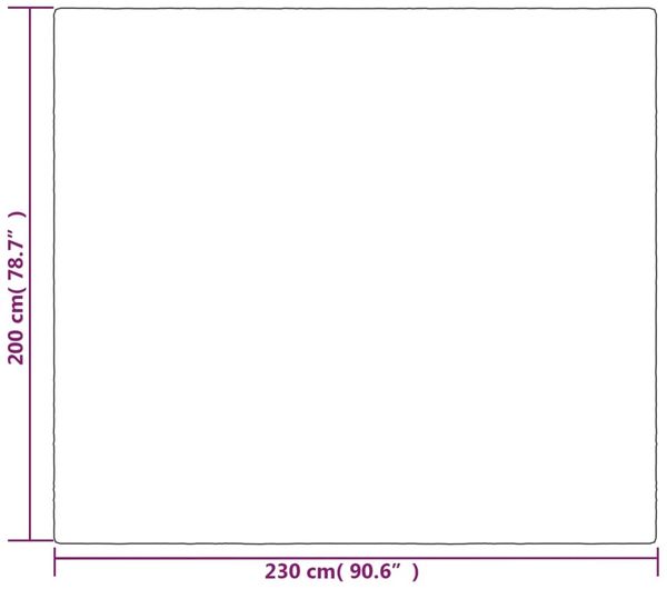 vidaXL Gewichtsdecke Stoff, 1x Gewichtsdecke, 1x Bezug, Grau, 200x230 cm, Baumwolle, 13 kg Bild 6