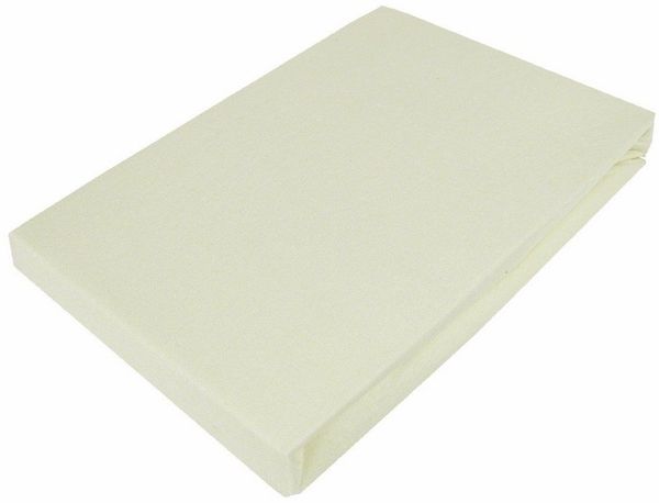 Casa Colori Spannbettlaken Jersey 90-100x200 cm aus 100% Baumwolle, Baumwolle, Gummizug: rundum, (1 Stück), robust & pflegeleicht