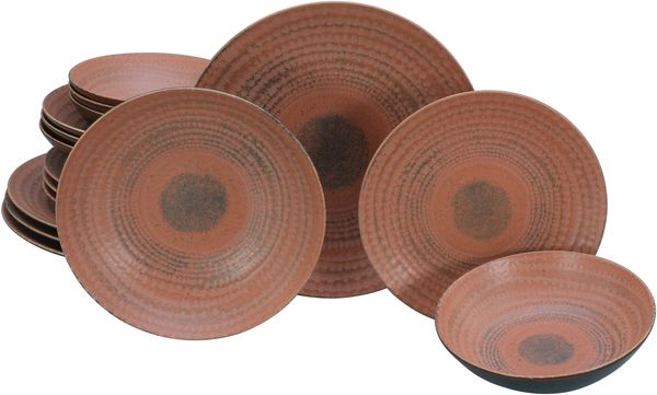 Neapel Terra, Tellerset 16-tlg (mo)