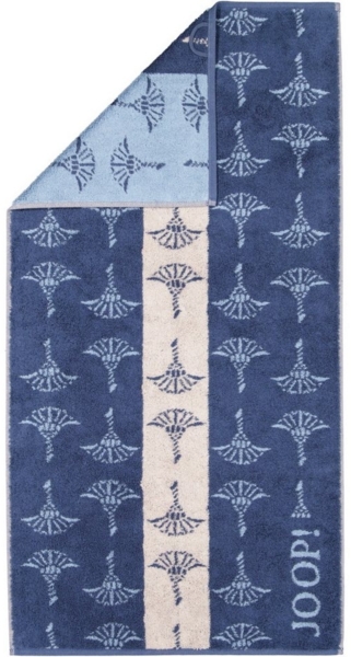 JOOP! Handtücher Divided Cornflower 1706, 100% Baumwolle (1-St)