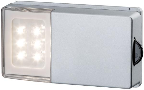 Paulmann No. 70498 Schrankleuchte SnapLED mit Gleitrolle Silber