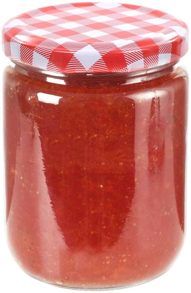 vidaXL Marmeladengläser mit Weißem/Rotem Deckel 96 Stk. 230 ml 50799 Bild 3