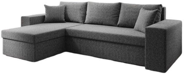 Luxusbetten24 Schlafsofa Designer Sofa Denver, mit Stauraum und Schlaffunktion