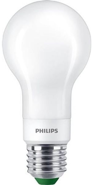 Philips MASTER Ultra Efficient LED Standard Dimmbar 4W (60W) E27 827 A60 Mattes Glas