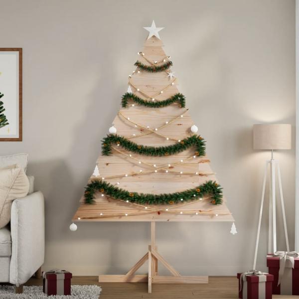 vidaXL Weihnachtsbaum zum Schmücken 180 cm Massivholz 4019702