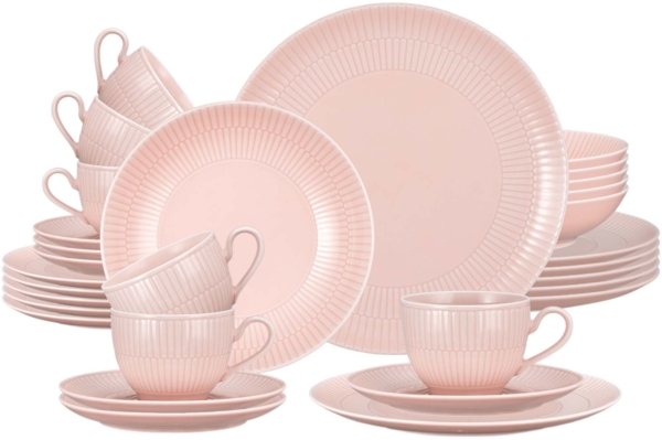 Seltmann Weiden Amina Kombi-Service 30-teilig Rosé