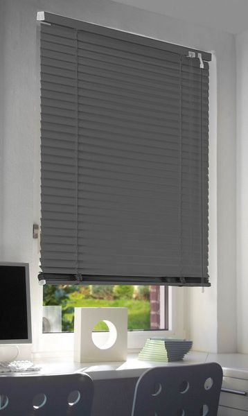 Kutti Jalousie Jalousie 'Sammy', freihängend, Aluminium, Montage an Wand oder Decke, mit Bohren, freihängend, Alu-Jalousie freihängend