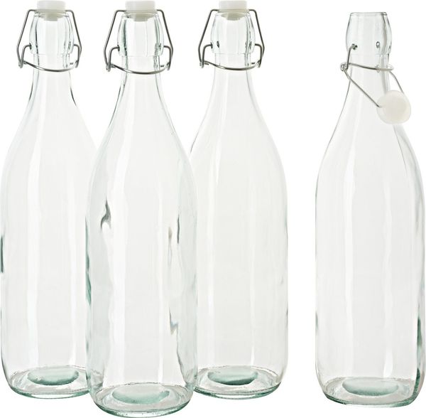 VBS Trinkflasche Rund, 900 ml, 4 Stück