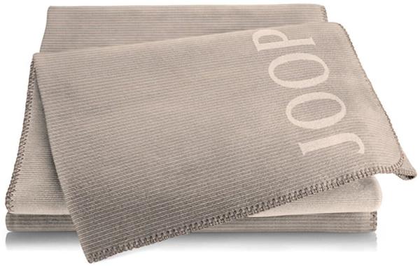 JOOP! Tagesdecke JOOP! TOUCH Plaid / Decke Sand-Natur 130 x 150cm