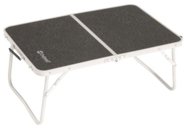 Outwell Heyfield Low Table Schwarz Weiß Aluminium Rechteckige Form 2 Bein(e) 400 mm 600 mm