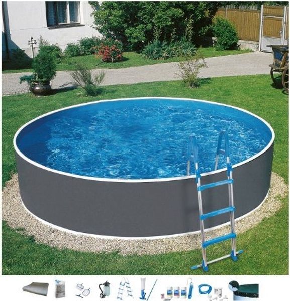 my POOL BWT Rundpool HYPE 5 (Komplett-Set, 10-tlg), in verschiedenen Größen