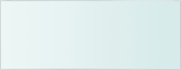 vidaXL Regalboden Glas Transparent 40x15 cm 243813