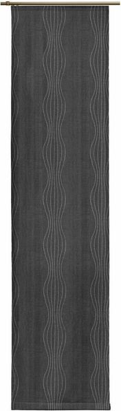 Wirth Schiebegardine Riccia (1 St), Klettband, blickdicht, Jacquard, inkl. Beschwerungsstange