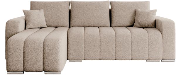 Ecksofa Kojos Boucle (Farbe: Lambi 06)