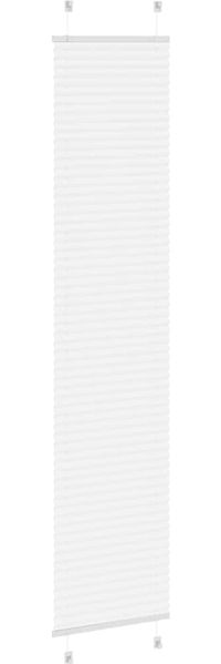 vidaXL Plissee Weiß 40x200 cm Stoffbreite 39,4 cm Polyester 4015505 Bild 4