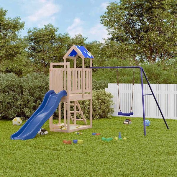 vidaXL Spielturm Massivholz Kiefer 3278974