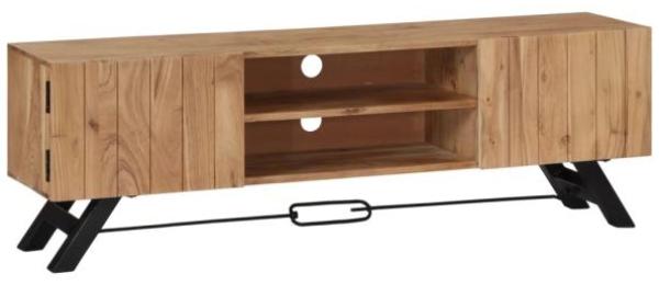vidaXL TV-Schrank 140 x 30 x 45 cm Massivholz Akazie [247971]