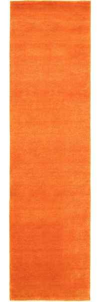 Gabbeh Teppich - Indus »Flowy« 300 x 80 cm - orange - läufer