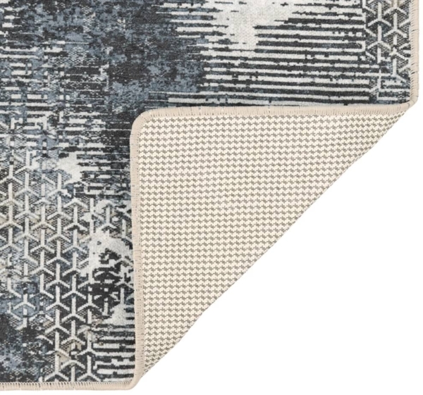 vidaXL Teppich Waschbar Mehrfarbig 80x300 cm Rutschfest 136592 Bild 3