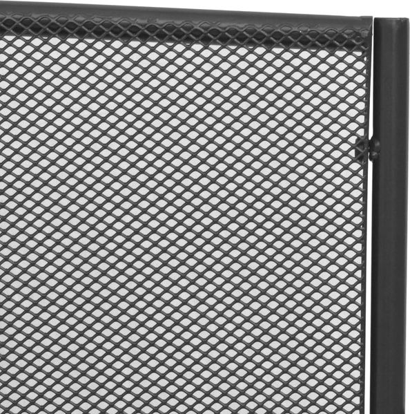 vidaXL Gartenbank 108 cm Stahl und Drahtgitter Anthrazit 42732 Bild 4
