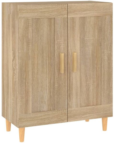 Sideboard, Kommode Sonoma-Eiche 69,5x34x90 cm Holzwerkstoff